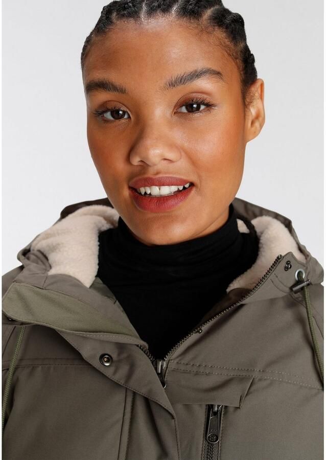 Jack Wolfskin Functionele parka NEW DUNVILLE Verwarmend winddicht overgangsjas