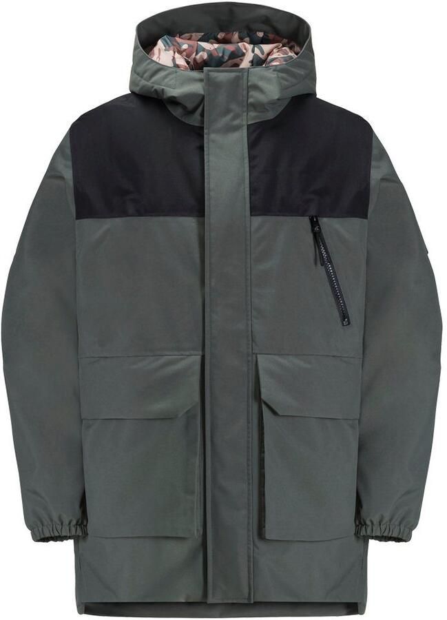 Jack Wolfskin Teen 2L Ins Parka Youth Winterjas Tieners 128 slate green slate green - Foto 3