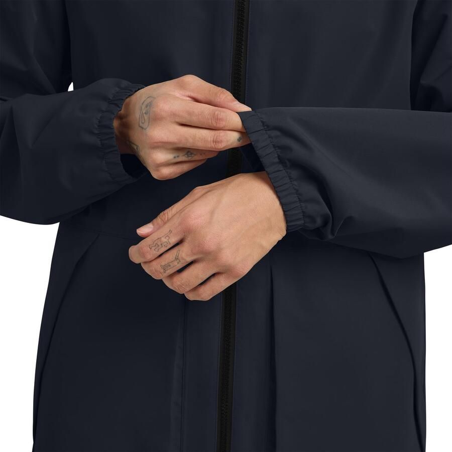 Jack Wolfskin Terraview 2L Parka Women Regenjas Dames 2XL dark navy dark navy