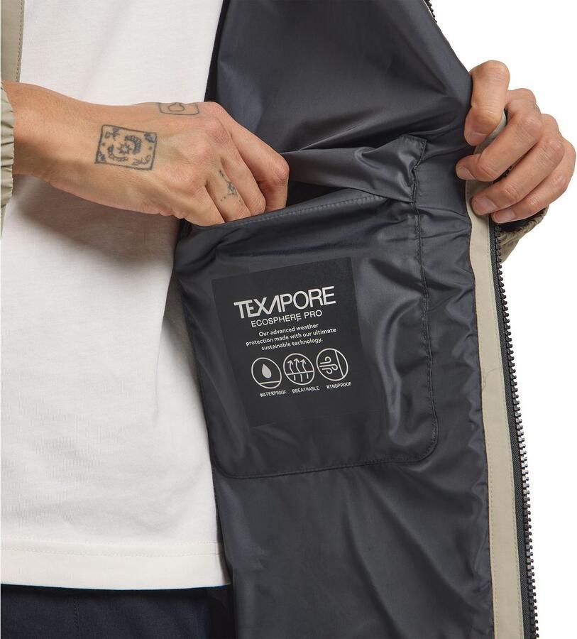 Jack Wolfskin Terraview 2L Parka Women Regenjas Dames XXL stone - Foto 2