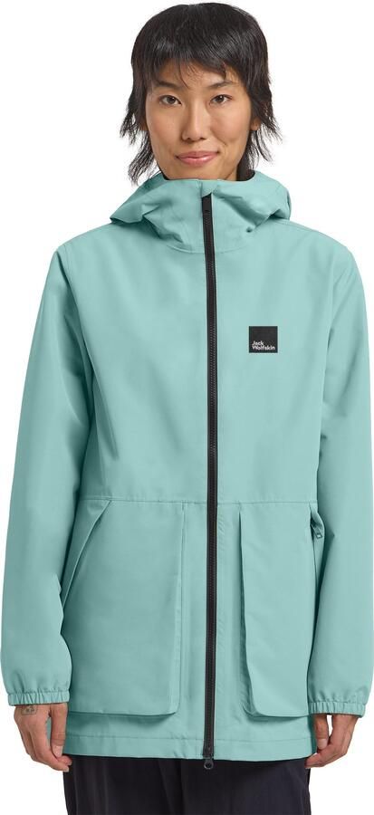 Jack Wolfskin Terraview 2L Parka Women Regenjas Dames 2XL soft jade soft jade - Foto 7