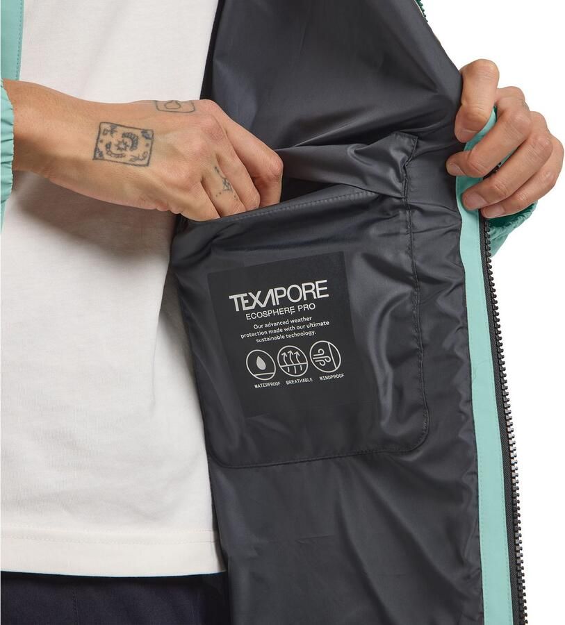 Jack Wolfskin Terraview 2L Parka Women Regenjas Dames 2XL soft jade soft jade - Foto 2