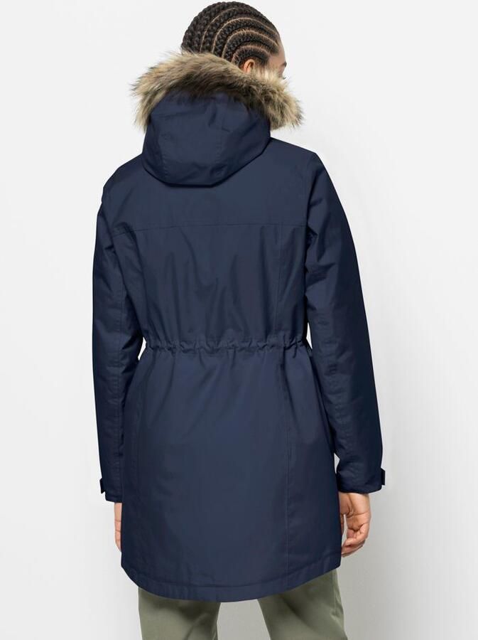 Jack Wolfskin Winterfrost Ins Parka Women Waterdichte winterjas Dames XXL blue night blue