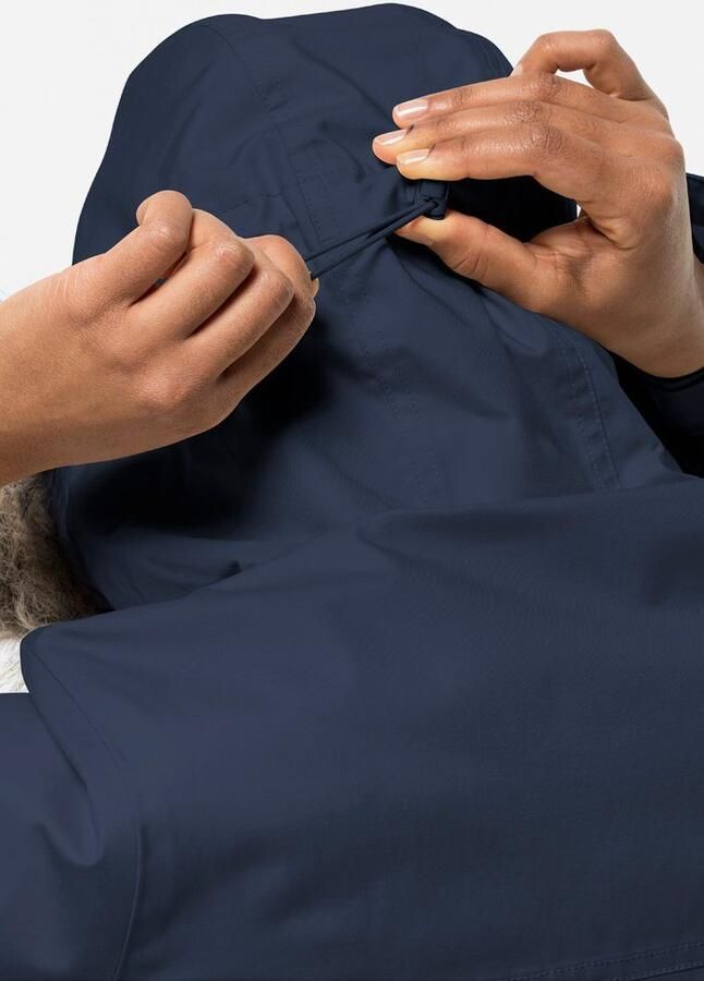 Jack Wolfskin Winterfrost Ins Parka Women Waterdichte winterjas Dames XXL blue night blue - Foto 2