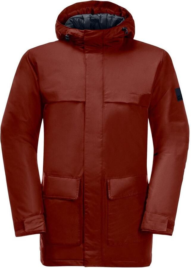 Jack Wolfskin Winterlager Parka Men Waterdichte winterjas Heren XXXL intense rust intense rust