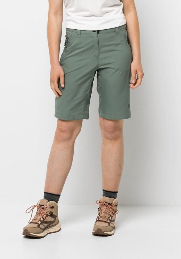 Jack Wolfskin Activate Track Shorts Women Korte softshellbroek Dames 34 picnic green picnic green - Foto 4