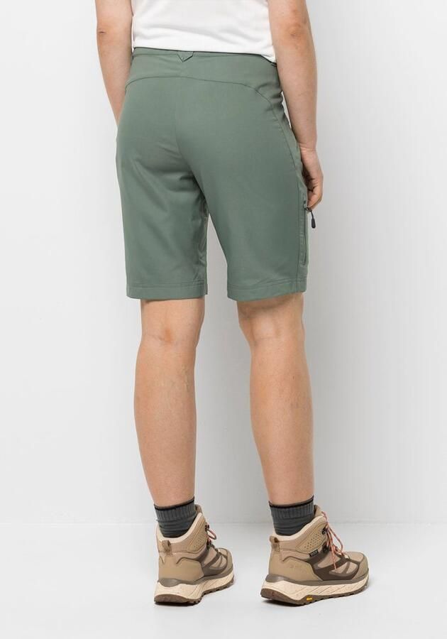 Jack Wolfskin Activate Track Shorts Women Korte softshellbroek Dames 34 picnic green picnic green