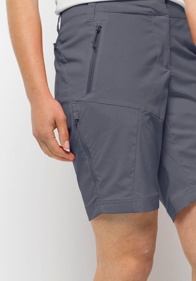 Jack Wolfskin Glastal Shorts Women Korte softshellbroek Dames 34 dolphin - Foto 3