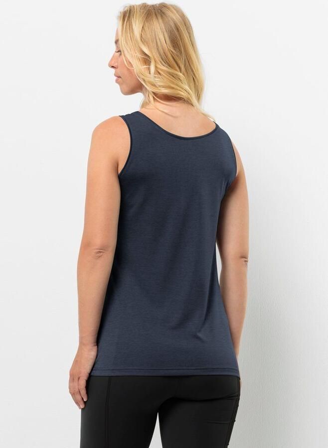 Jack Wolfskin Crosstrail Tank Women Functioneel topje Dames XXL blue night blue
