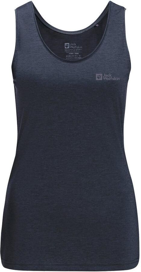 Jack Wolfskin Crosstrail Tank Women Functioneel topje Dames XXL blue night blue - Foto 2