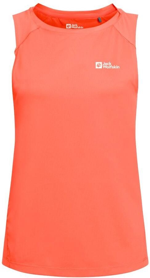 Jack Wolfskin Prelight Chill Tank Women Functioneel topje Dames XL digital orange Digital Orange - Foto 2
