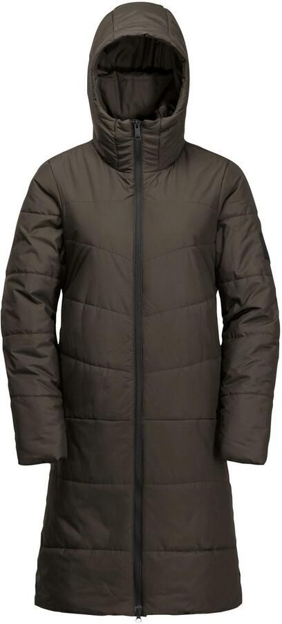 Jack Wolfskin Deutzer Coat Women Winterjas Dames XL cold coffee cold coffee - Foto 6