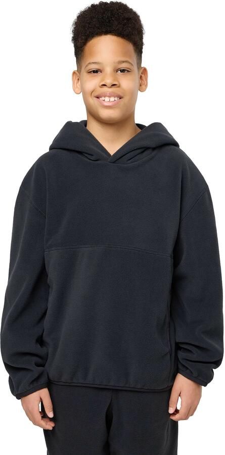 Jack Wolfskin Smileyworld Hoody Youth Hoodie van fleece Kinderen XL granite black granite black - Foto 5