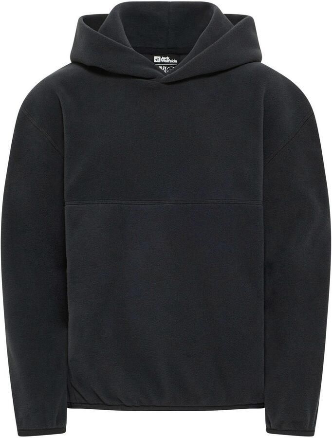 Jack Wolfskin Smileyworld Hoody Youth Hoodie van fleece Kinderen XL granite black granite black