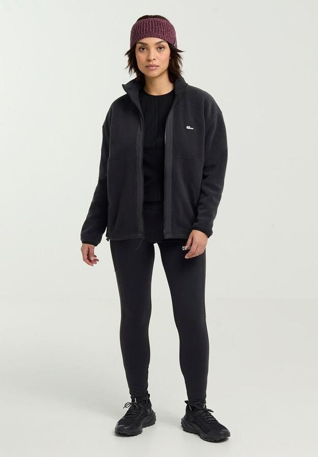 Jack Wolfskin Medley Knit Headband Women Dameshoofdband met fleecevoering M amaranth - Foto 5