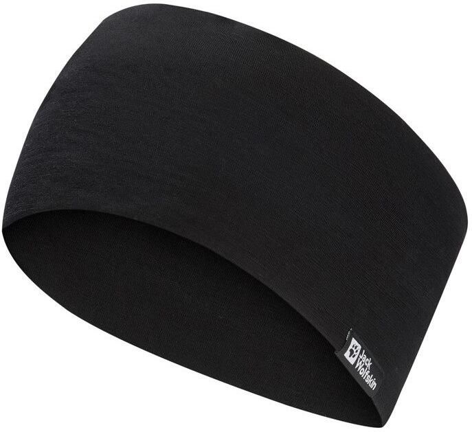 Jack Wolfskin Merino Headband Merinos hoofdband One Size black - Foto 5