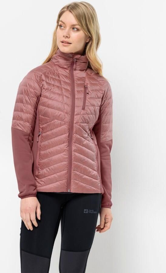 Jack Wolfskin Nebelhorn Down Hybrid Women Donsjack Dames XXL blush powder blush powder - Foto 6