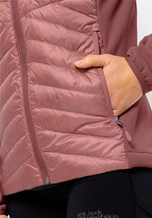 Jack Wolfskin Nebelhorn Down Hybrid Women Donsjack Dames XXL blush powder blush powder - Foto 3