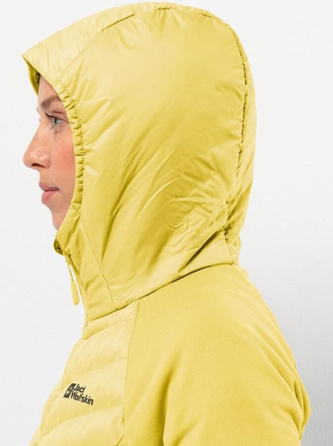 Jack Wolfskin Routeburn Pro Hybrid Women Jack voor- en najaar Dames XXL lemon ice lemon ice - Foto 5