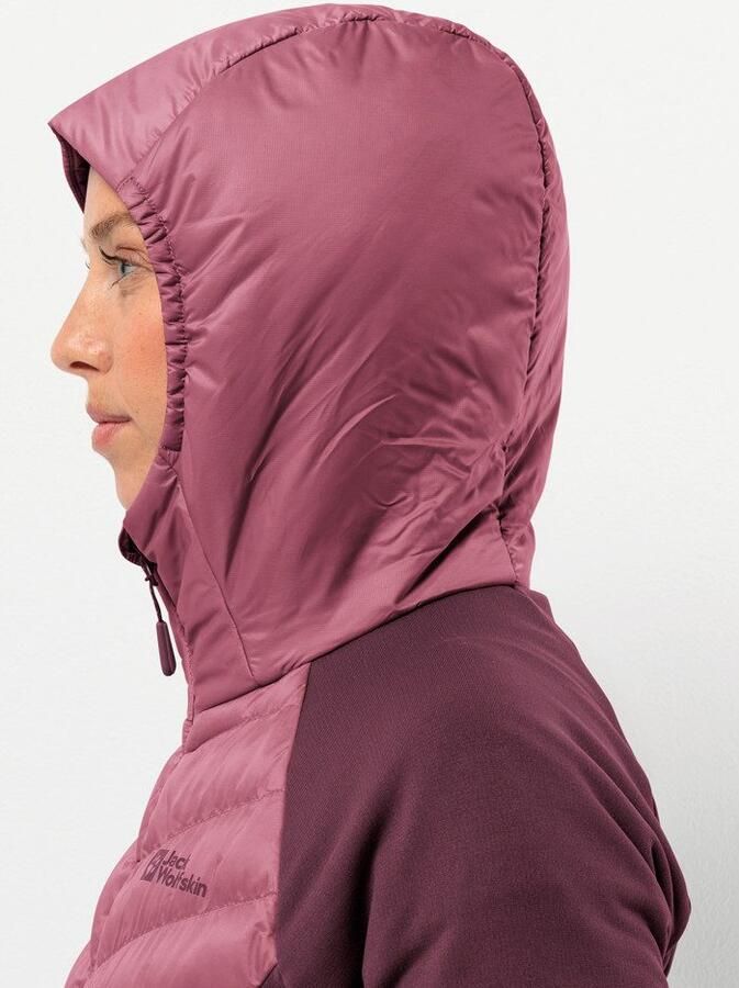 Jack Wolfskin Routeburn Pro Hybrid Women Jack voor- en najaar Dames XXL raisin - Foto 5