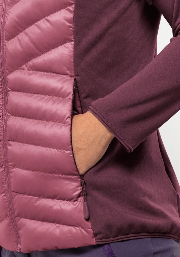 Jack Wolfskin Routeburn Pro Hybrid Women Jack voor- en najaar Dames XXL raisin - Foto 6