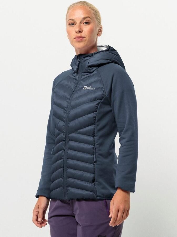 Jack Wolfskin Routeburn Pro Hybrid Women Jack voor- en najaar Dames XXL midnight sky midnight sky - Foto 7