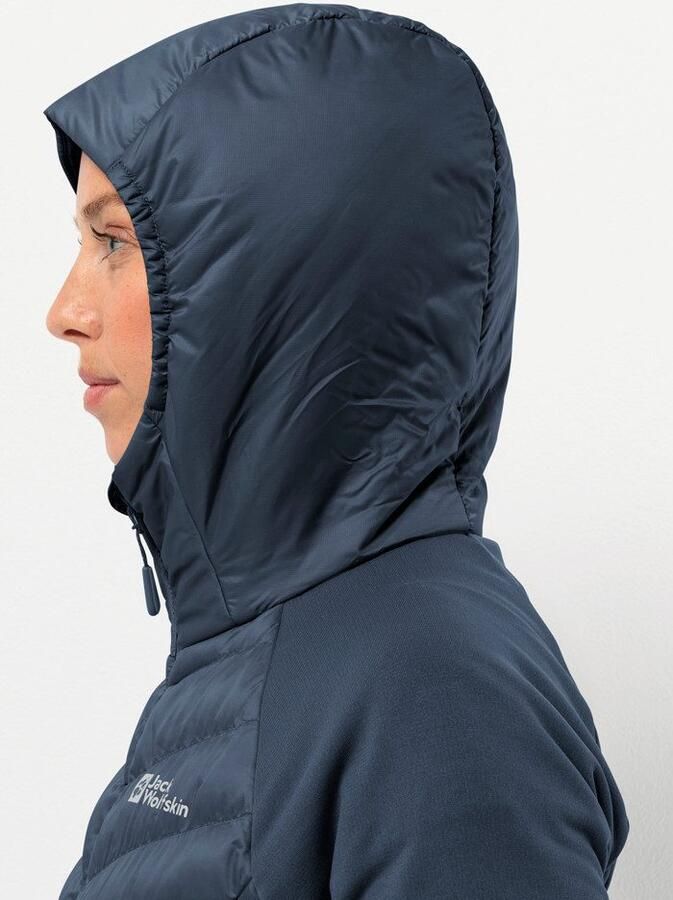 Jack Wolfskin Routeburn Pro Hybrid Women Jack voor- en najaar Dames XXL midnight sky midnight sky - Foto 5