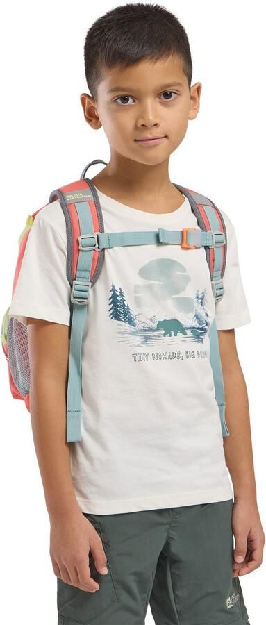 Jack Wolfskin Erlebnis Packs Kinderrugzak vanaf 6 jaar One Size sunset coral sunset coral - Foto 7
