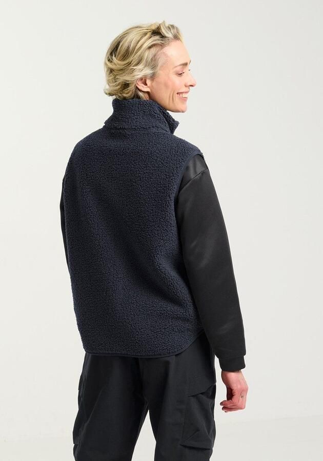 Jack Wolfskin High Curl Vest Women Fleece bodywarmer Dames XXL dark navy dark navy - Foto 2