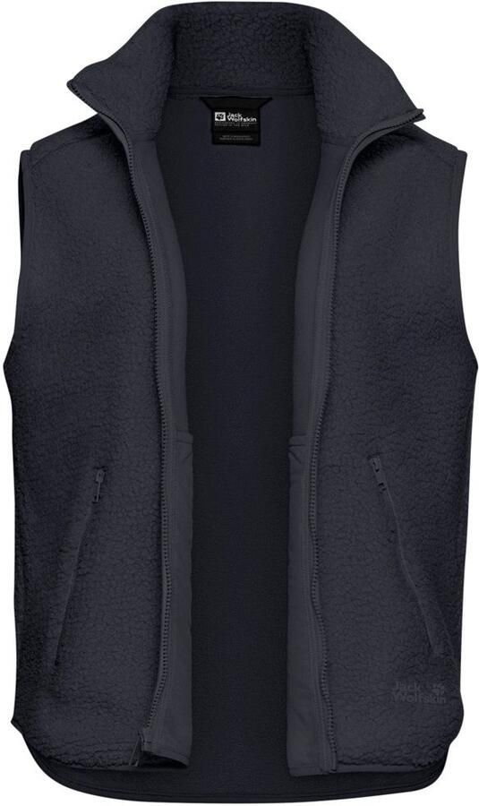 Jack Wolfskin High Curl Vest Women Fleece bodywarmer Dames XXL dark navy dark navy - Foto 7