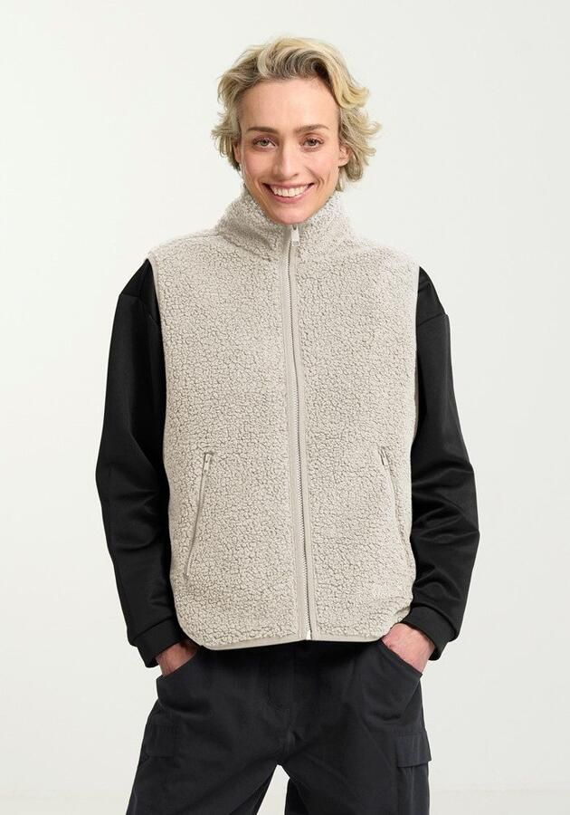 Jack Wolfskin High Curl Vest Women Fleece bodywarmer Dames XXL pale sand pale sand - Foto 9