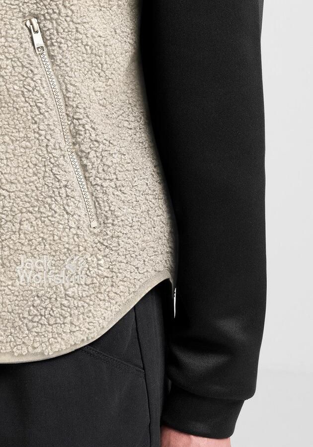 Jack Wolfskin High Curl Vest Women Fleece bodywarmer Dames XXL pale sand pale sand - Foto 4