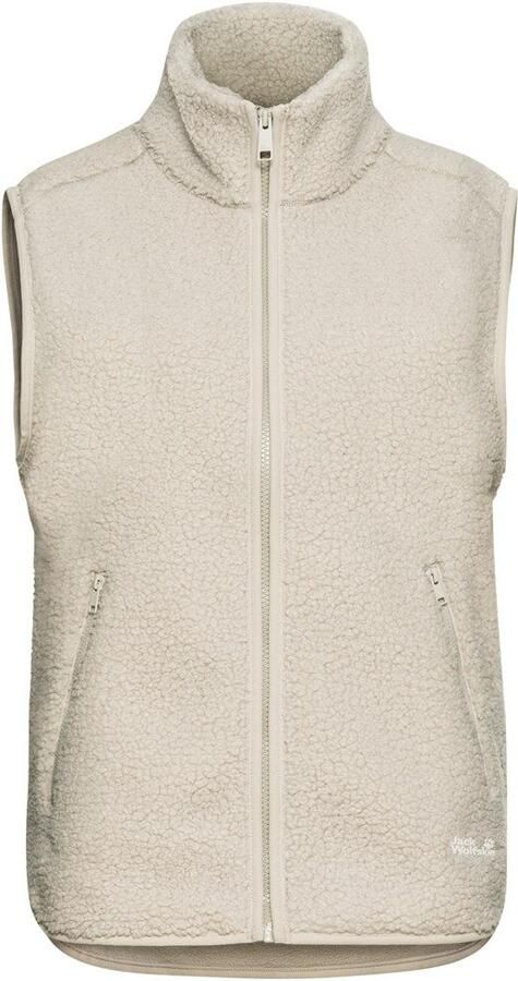 Jack Wolfskin High Curl Vest Women Fleece bodywarmer Dames XXL pale sand pale sand - Foto 8