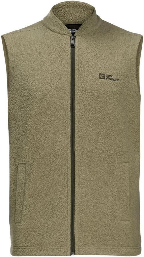 Jack Wolfskin Light Curl Vest Men Fleece bodywarmer Heren XXXL bay leaf Bay Leaf - Foto 4
