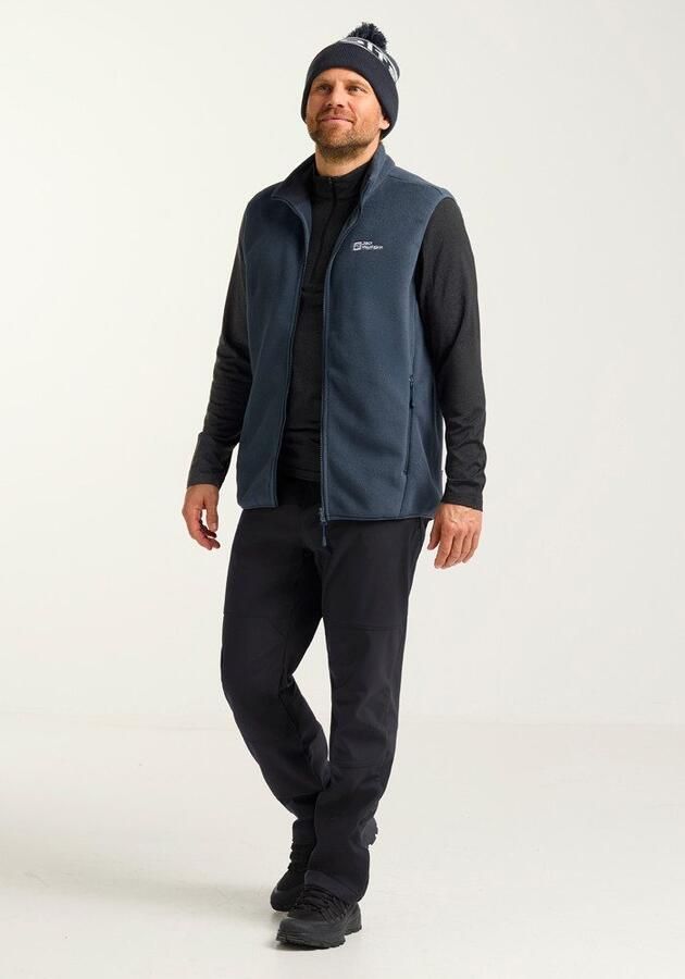 Jack Wolfskin Waldsteig FZ Vest Men Fleece bodywarmer Heren XXXL midnight sky midnight sky - Foto 3