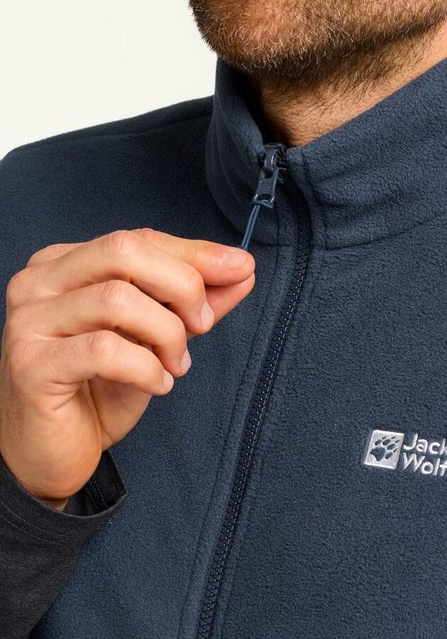 Jack Wolfskin Waldsteig FZ Vest Men Fleece bodywarmer Heren XXXL midnight sky midnight sky - Foto 4