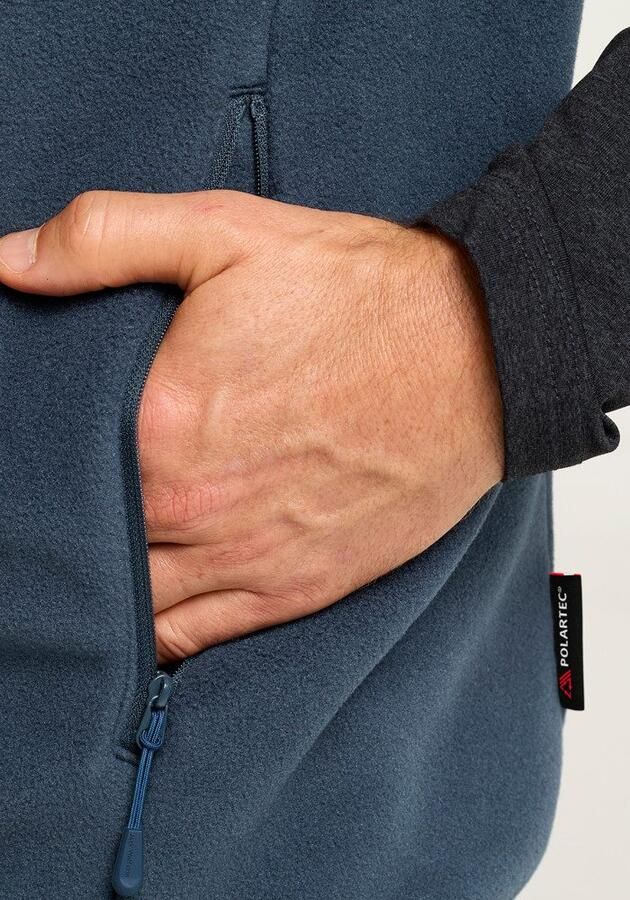 Jack Wolfskin Waldsteig FZ Vest Men Fleece bodywarmer Heren XXXL midnight sky midnight sky - Foto 6