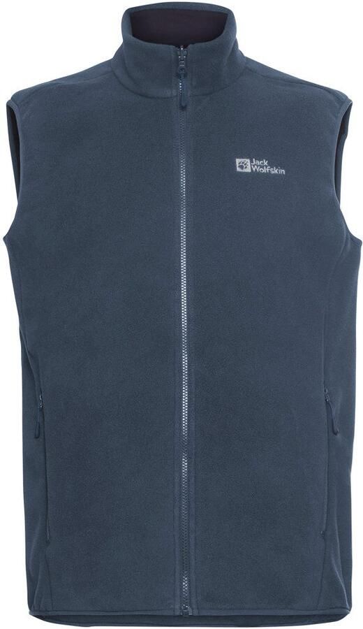 Jack Wolfskin Waldsteig FZ Vest Men Fleece bodywarmer Heren XXXL midnight sky midnight sky - Foto 7