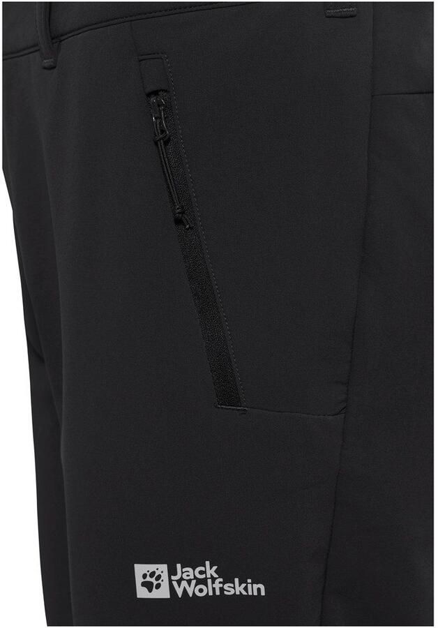 Jack Wolfskin Activate Thermic Pants Men Softshell-wandelbroek Heren 46 black - Foto 4