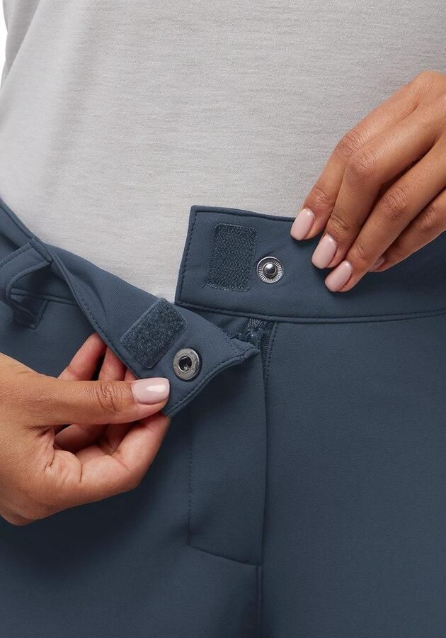 Jack Wolfskin Activate Thermic Pants Women Softshell-wandelbroek Dames 34 midnight sky midnight sky