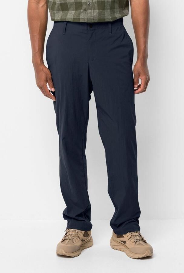 Jack Wolfskin Desert Pants Men Lange broek met zonnebescherming Heren 48 blue night blue - Foto 4