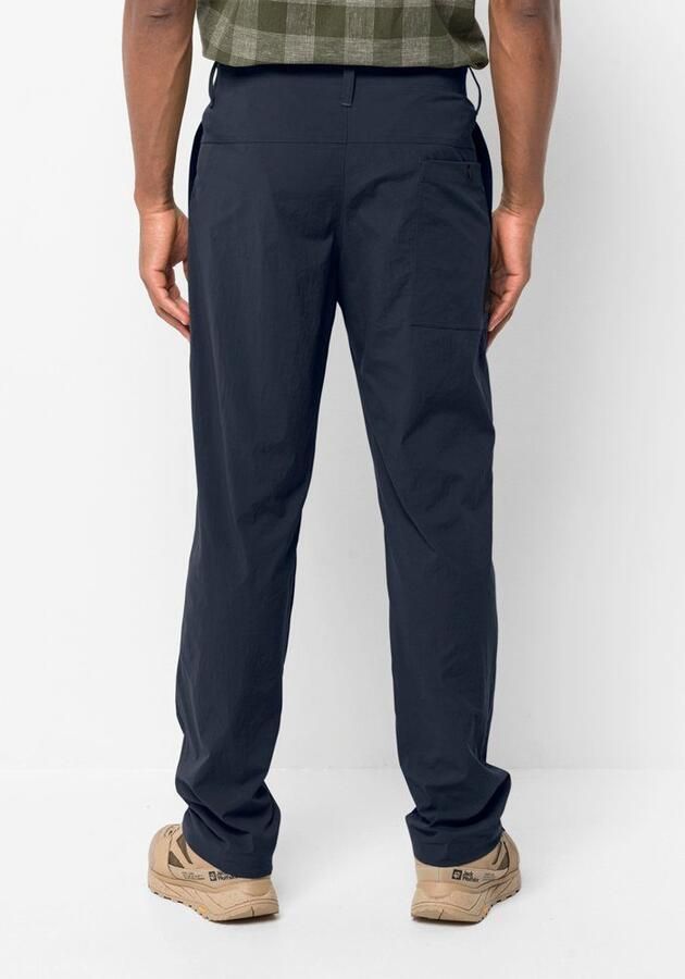 Jack Wolfskin Desert Pants Men Lange broek met zonnebescherming Heren 48 blue night blue