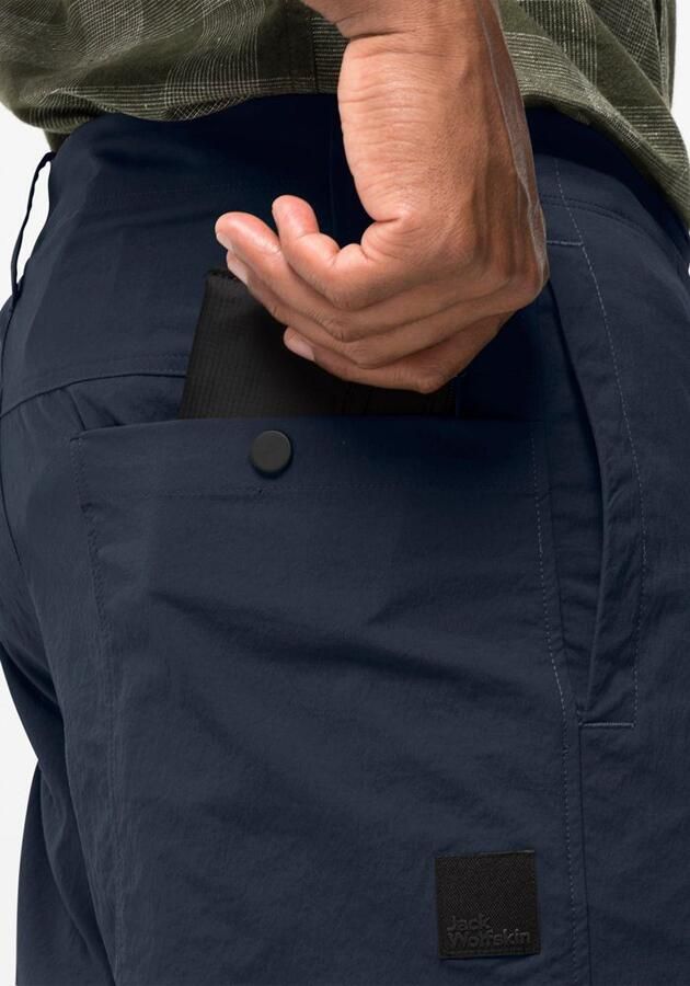 Jack Wolfskin Desert Pants Men Lange broek met zonnebescherming Heren 48 blue night blue - Foto 2