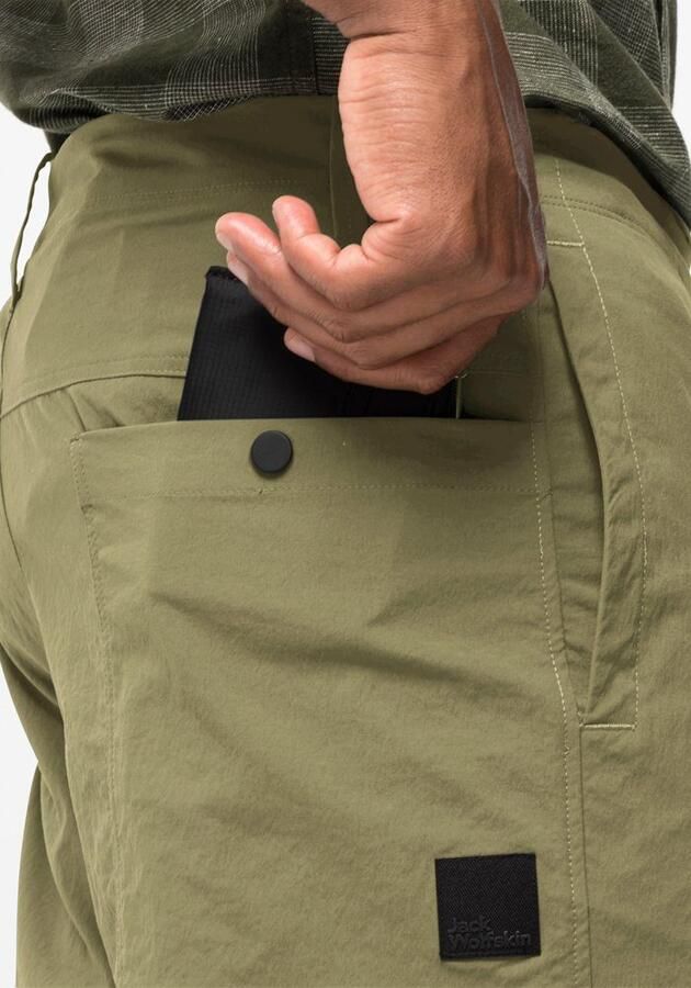 Jack Wolfskin Desert Pants Men Lange broek met zonnebescherming Heren 46 bay leaf Bay Leaf - Foto 2