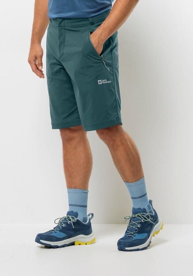 Jack Wolfskin Glastal Shorts Men Korte softshellbroek Heren 54 emerald - Foto 5