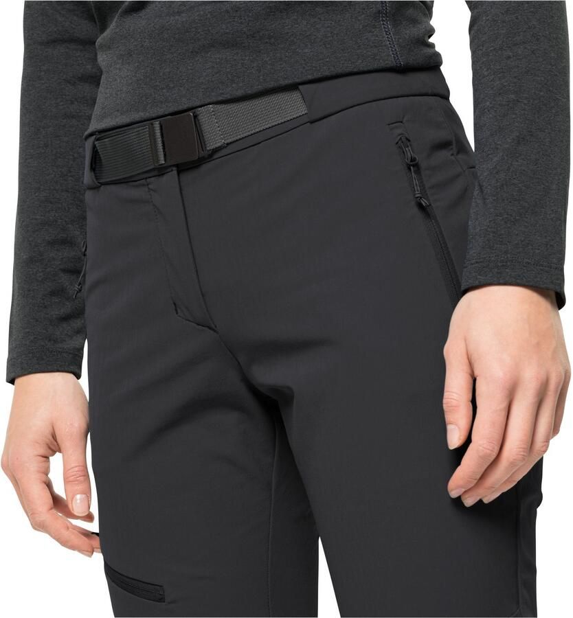 Jack Wolfskin Outdoorbroek HOLDSTEIG PANTS W hoog ademende robuuste en elastische softshell broek - Foto 2