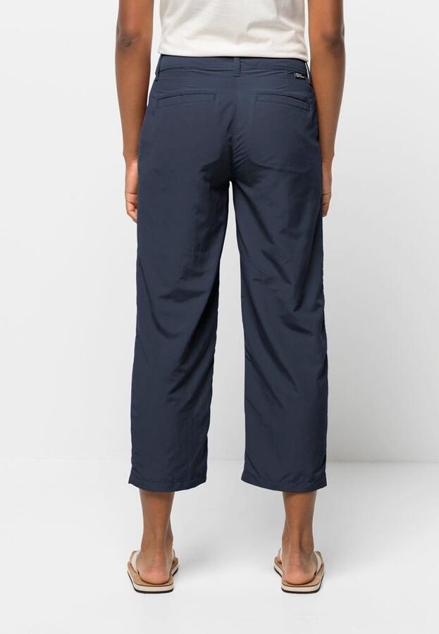 Jack Wolfskin Kalahari 7|8 Pants Women Lange broek Dames 34 blue night blue - Foto 2