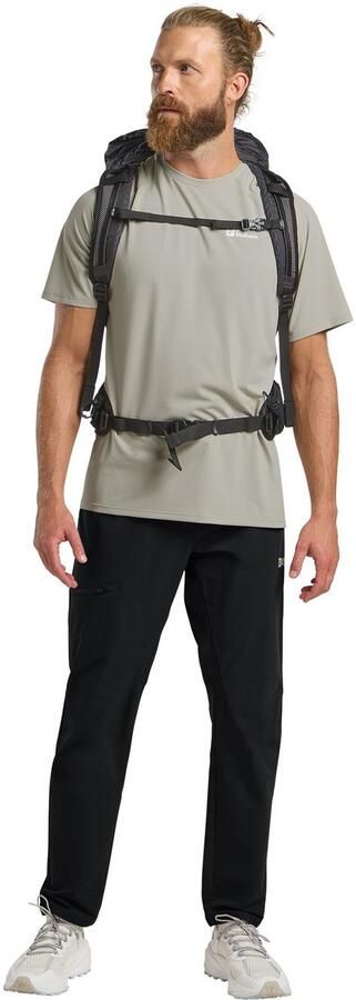 Jack Wolfskin Prelight Stride Pants Men Wandelbroek met zonnebescherming Heren 46 black - Foto 6