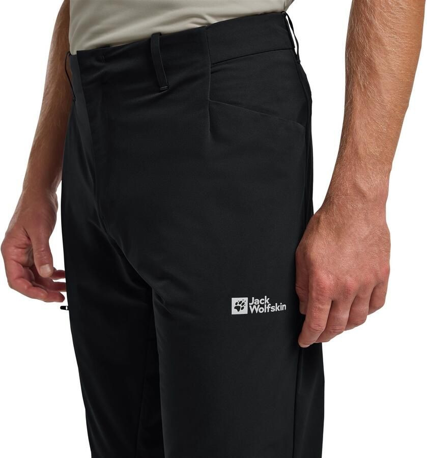 Jack Wolfskin Prelight Stride Pants Men Wandelbroek met zonnebescherming Heren 46 black - Foto 2
