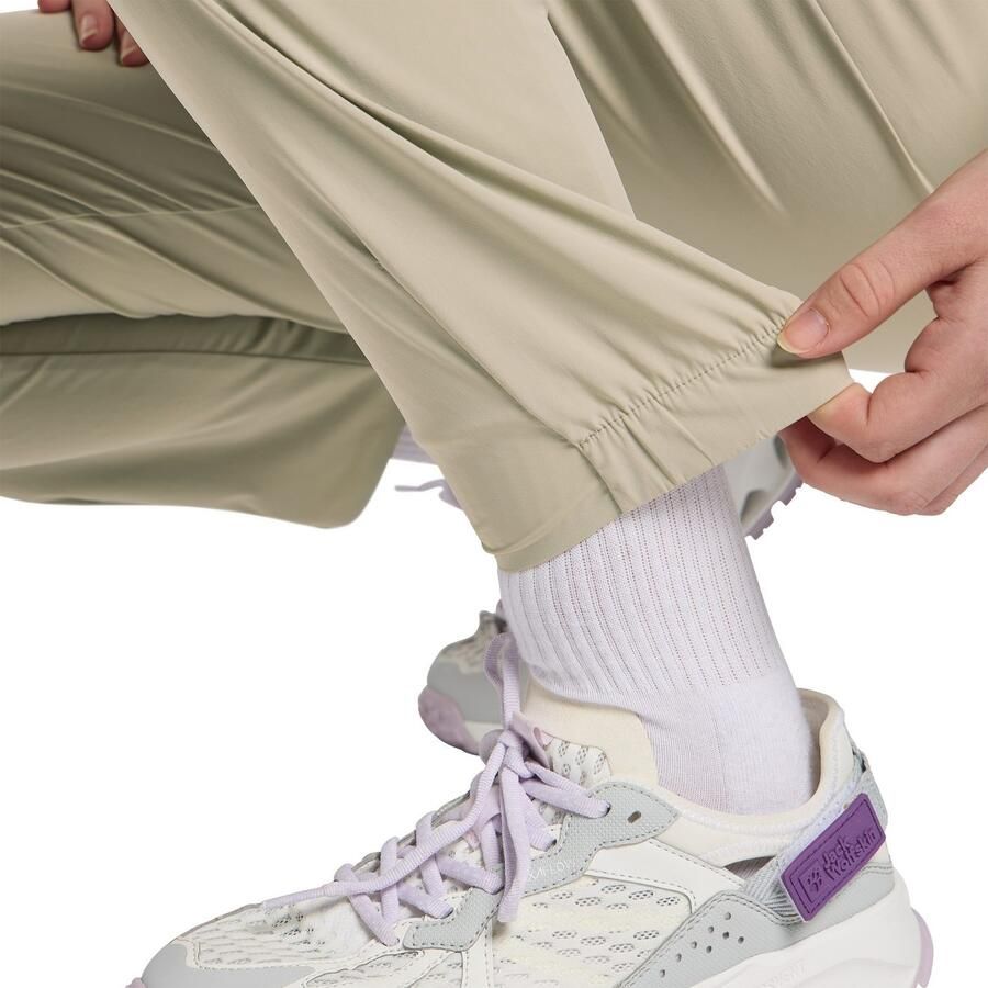 Jack Wolfskin Prelight Swift Pant Women Wandelbroek met zonnebescherming Dames XS stone